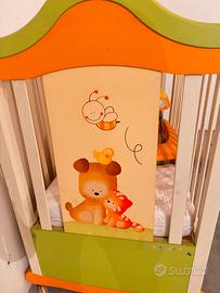 Culla e fasciatoio bagnetto foppapedretti