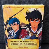 I cinque samurai OAV box 3 dvd samurai troopers