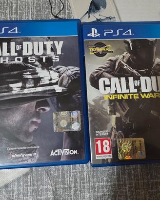 call of duty ghost / infinite warfare  