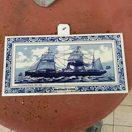 ceramica navigazione vintage 