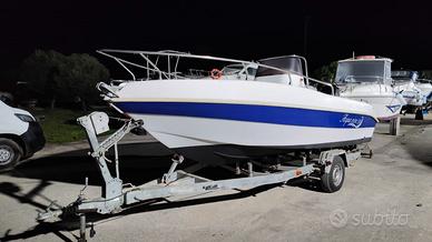 Barca da diporto AquaViva 5,50m Motore:115 Mercury