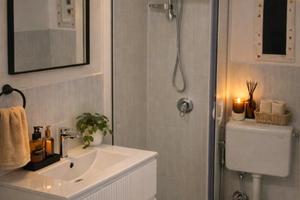 Bilocale arredato con giardino privato - piano ter