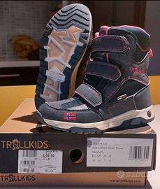 scarpine neve Trollkids tg 32