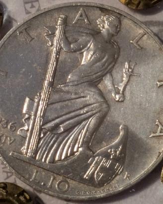 10 Lire 1936 Impero - Periziato BB/SPL