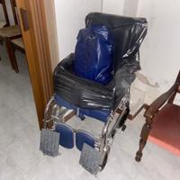 Sedia a rotelle e sollevatore