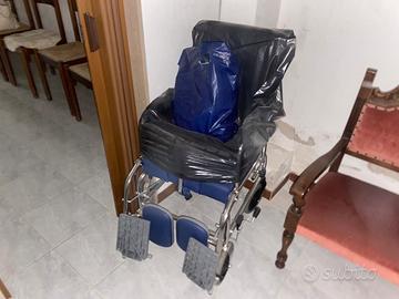 Sedia a rotelle e sollevatore