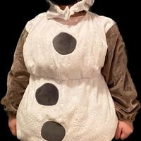 Vestito carnevale Olaf frozen 3-4 anni