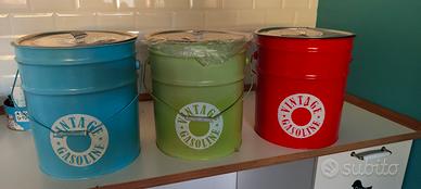 MAISON DU MONDE - BIDONI VINTAGE IN METALLO  