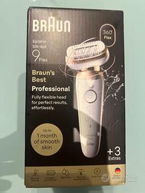 Braun Silk·épil 9 flex, EPILATORE NUOVO SIGILLATO