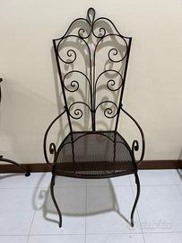 Sedia in ferro Artelux