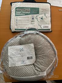 Cuscino per l’allattamento + cuscino antisoffoco