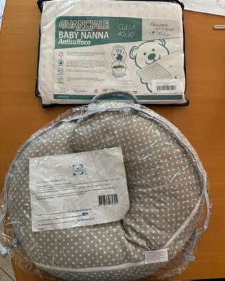 Cuscino per l’allattamento + cuscino antisoffoco