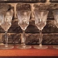 Lotto di Bicchieri cristallo pregiato stupendi