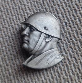 Spilla Distintivo Fascismo Fascista Mussolini PNF 