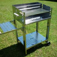 Barbecue a legna e carbonella inox 60 - ilSimo