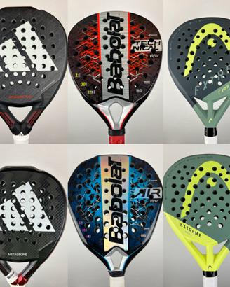 racchette padel Adidas, Babolat, Head