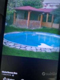 Schalet con giardino e piscina