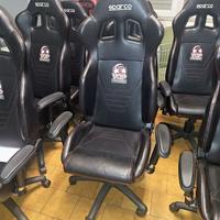 SEDIE SPARCO NERE/ROSSE