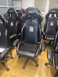 SEDIE SPARCO NERE/ROSSE