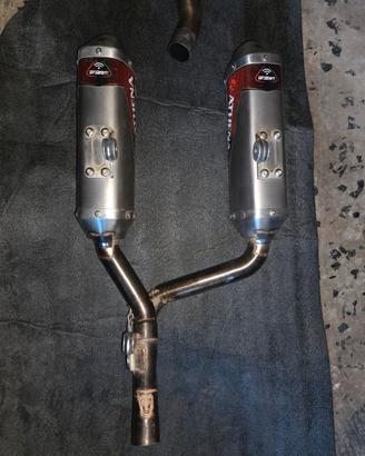 scarico Athena completo ctrf honda