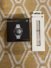 Huawei Watch 5 42mm Aurora Green + Cint. Bianco