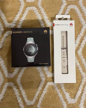 Huawei Watch 5 42mm Aurora Green + Cint. Bianco
