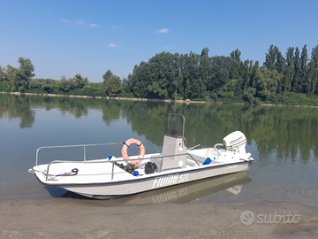 Barca Fiume 521 open fondo piatto