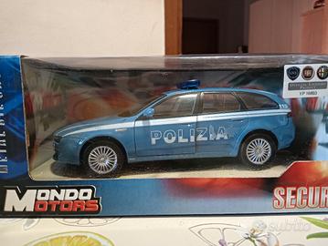 MODELLINO ALFA ROMEO 159 SW POLIZIA 1/24
