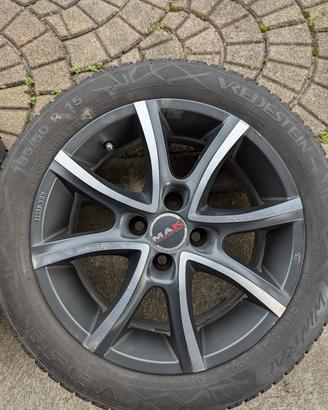 Cerchi MAK con gomme invernali