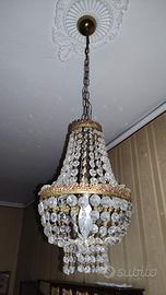 LAMPADARIO IN CRISTALLO