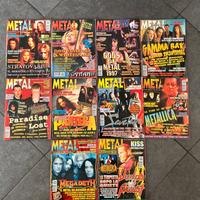 Metal shock 1997 10 riviste (11 numeri)
