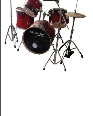 Batteria Acustica Basix Custom (100% Betulla)