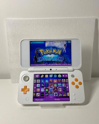 new Nintendo 2ds xl arancione + box originale 