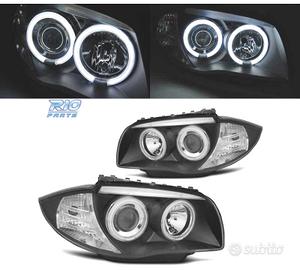 FARI BMW E81 E87 E82 E88 ANGEL EYES CCFL FONDO NER