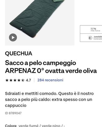 sacco a pelo quechua