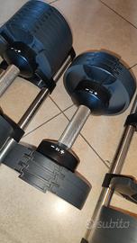 coppia manubri regolabili 2-32kg