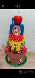 torta compleanno biancaneve