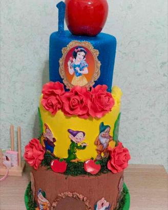 torta compleanno biancaneve