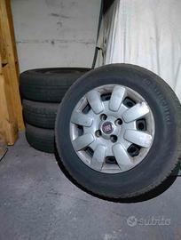 cerchi e gomme 13 fiat panda 
