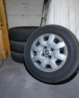 cerchi e gomme 13 fiat panda 