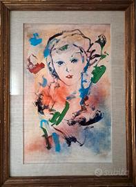 Ernesto Treccani : Figura di donna.
