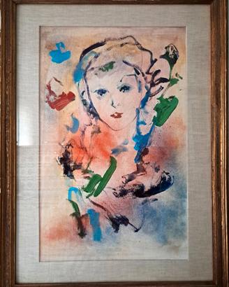 Ernesto Treccani : Figura di donna.