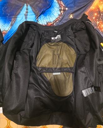 giacca moto estiva tg 5xl ixon 