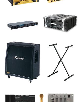Combo Marshall Cassa, Finale, Pre valvolari + vari