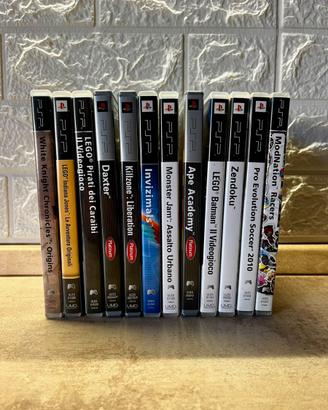 Lotto Giochi PSP Originali – Completi