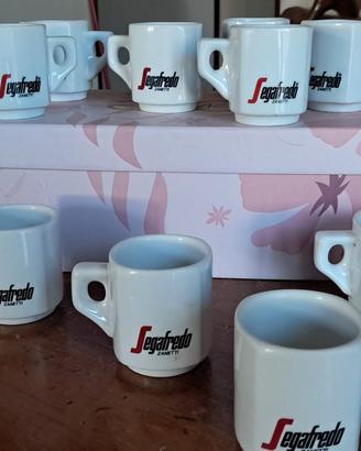 10 Tazzine da Caffè Segafredo Zanetti Originali