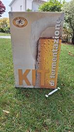kit fermentazione birra e bottiglie 