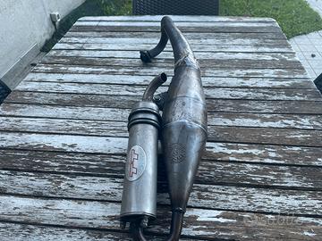 SCARICO LEOVINCE HAND MADE TT PER PIAGGIO