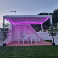 Pergola Bioclimatica 4x3 + led system manuale