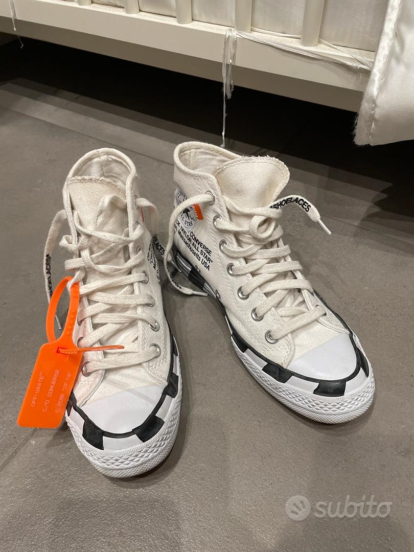 Converse x 2025 off white subito.it